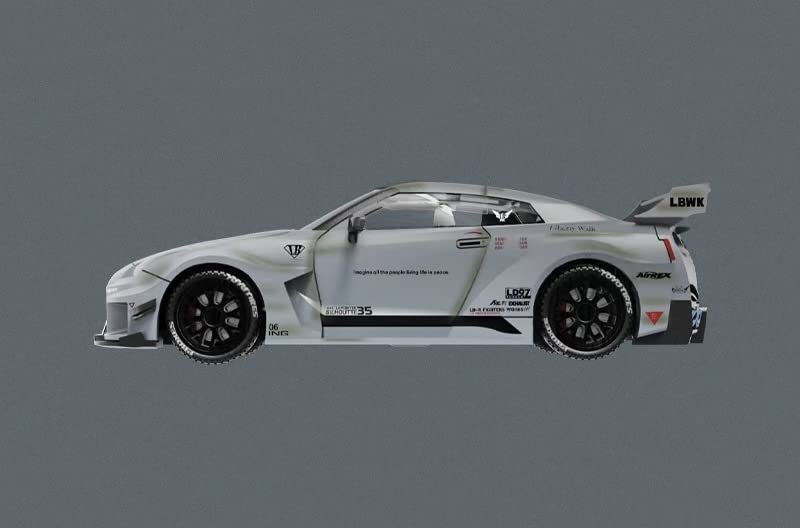 ミニカー BriScaleMicro LBWK NISSAN GT-R R35 Amazon.co.jp: 1/64 Briscale Micro Up Nissan GT-R R35 Ver3.0 Gray